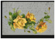 Blumen-AK Gelbe Rosen, PREUSSISCH-FRIEDLAND 7.2.1904 Nach LONG 8.3.04 - Andere & Zonder Classificatie