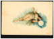 Künstler-Ansichtskarte Meerjungfrau Nymphe Sirene Mit Mond, ORLOW 17.3.1914 - Non Classés