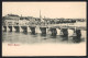 AK Basel, Flusspanorama An Der Rheinbrücke  - Basilea