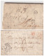 LETTRE. 4 AOUT 1842. MONTAUBAN. TARN ET GARONNE. CURSIVE 85/Montclar. BOITE RURALE E ROUGE = BEYREPEAU. DECIME . TAXE 4 - 1801-1848: Precursors XIX