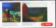 1994. DANMARK. Frimærkekunst (art) 2 Different Complete Set In Official Folder (SM 19)... (Michel 1092-1093+) - JF544454 - Unused Stamps