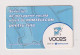 ROMANIA - Voces Chip  Phonecard - Romania