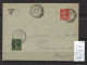 France - Lettre Marseille - Bouches Du Rhone  - 02/01/1917 - Taxée Semeuse 5 Centimes - 1859-1959 Storia Postale