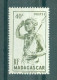 MADAGASCAR - N°302* MH Trace De Charnière SCAN DU VERSO - Série Courante. - Unused Stamps