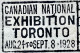 CANADA 1928, GOLDEN JUBILLE FLIGHT, TORONTO TO QUEBEC, SLOGAN NATIONAL EXHIBITION, TORONTO & QUEBEC CITY CANCEL LAURIER - Other & Unclassified