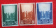 WAR PRISONERS WELFARE FUND PRO PRISIONEROS MCMXLII 1942 Mi 89-91 Yv 95-97 Ongebruikt / MH * VATICANO VATICAN VATICAAN - Unused Stamps