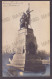 RO 77 - 23916 FOCSANI, Vrancea, Statue, Romania - Old Postcard, Real Photo - Used - 1905 - Rumania