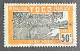 FRTG0136U2 - Agriculture - Cocoa Plantation - 50 C Used Stamp - French Togo - 1924 - Gebruikt