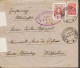 1912. RUSSIA. Very Interesting Censored Envelope To Wolfhalden, Schweiz With 3 And 7 KOP ROMANOV Cancelled... - JF544617 - Estonie