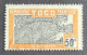 FRTG0136U3 - Agriculture - Cocoa Plantation - 50 C Used Stamp - French Togo - 1924 - Usati