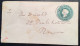 „KYAUKPYU 1885“ (Kyaukphyu) Scarce Burma Cds On India Queen Victoria Postal Stationery Envelope>Rangoon (cover - Burma (...-1947)