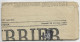 SAGE 1C SEUL JOURNAL COMPLET LE COURRIER DE SAONE ET LOIRE 25 FEVRIER 1882 OBL TYPO - 1877-1920: Semi Modern Period