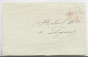 CACHET IMPRIMES ROUGE PARIS 31 MAI 1877 PP 40 LETTRE POUR LYON - 1877-1920: Semi-Moderne