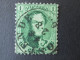 BELGIQUE Timbre 1863 1c Perf 12 1/2 Belle Oblitération OSTENDE Leopold I Belgie Belgium Timbre Stamp - 1863-1864 Medallions (13/16)