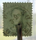 BELGIQUE Timbre 1863 1c Perf 12 1/2 Belle Oblitération OSTENDE Leopold I Belgie Belgium Timbre Stamp - 1863-1864 Medaglioni (13/16)