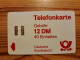 Phonecard Germany P-01-1986 Deutsche Bundespost - P & PD-Series: Schalterkarten Der Dt. Telekom