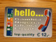 Prepaid Phonecard Austria, ICC - Hello - DUMMY - Oesterreich