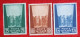 WAR PRISONERS WELFARE FUND PRO PRISIONEROS MCMXLIII 1944 Mi 96-98 Yv - Ongebruikt MH * VATICANO VATICAN VATICAAN - Unused Stamps