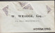 1910. MACAU. Pair And 2 Single 3 Cents Carlos I Bisected On Beautiful Small Cover To Hong K... (Michel A 129) - JF544815 - Storia Postale