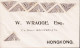 1910. MACAU. 7STRIPE And Single 3 Cents Carlos I Bisected On Beautiful Small Cover To Hong ... (Michel A 129) - JF544817 - Brieven En Documenten