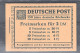 Berlin 1952 Markenheftchen Berliner Bauten, Mi.-Nr. MH 1, Post. FA. SchlegelBPP. - Lettres & Documents