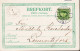 1902. SVERIGE. Postkarte (Örgryte Gamla Kyrka) With 5 ÖRE Oscar Cancelled GÖTEBORG 2.1.02 And ... (Michel 41) - JF544829 - Other & Unclassified