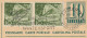 Schweiz 1951 Ganzsache Ziffer 10, Zusatzfrankaturen 10 (2), 2 Scans, Von Zürich Nach Deutschland, Brit. Zone - Stamped Stationery