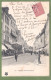 CPA Dos Précurseur - AUBE - TROYES - RUE NOTRE DAME - Animation, Commerces - Troyes