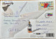 SPAIN 2003, POSTCARD, TINERIFE ISLAND DIFF VIEW, TOURISM, SPA, SEA BEACH, PEEL & STICK STAMP, USED TO UK, PLAYA-DE-LAS-A - Autres & Non Classés