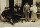 Carte Photo MERCERIE Buvette PICHON Personnel Militaires Attablés PUB BYRRH VOIR 3 ZOOMS Et Description Lieu ? - Shops