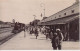 INDIA  - Untitled Superb RPPC Of Station With Train Etc - Stations - Met Treinen