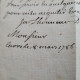 Delcampe - Lettre 1786 Marque CAORS (Cahors 46) - Lenain N°5: Indice Pothion 11 = 80€ (LAC) - 1701-1800: Voorlopers XVIII