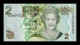 Fiji 2 Dólares Elizabeth II 2007 Pick 109a Sc Unc - Fiji