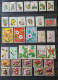 Delcampe - Collection De Timbres Sur Le Thème Des Fleurs. - Collections (without Album)