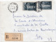 36867# LETTRE FRANCHISE POSTALE RECOMMANDE Obl LA CHAPELLE ST LUC AUBE 1968 METZ MOSELLE - 1961-....