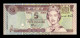 Fiji 5 Dollars Elizabeth II 2002 Pick 105b Sc Unc - Fidschi