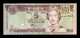 Fiji 5 Dollars Elizabeth II 2002 Pick 105b Sc Unc - Figi