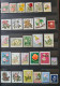 Collection De Timbres Sur Le Thème Des Fleurs. - Collections (without Album)