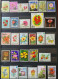 Delcampe - Collection De Timbres Sur Le Thème Des Fleurs. - Collections (without Album)