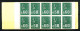 Carnet 1815-C1 - 0F60 Vert Béquet - Complet 20 Timbres - Conf. 6 - Ouvert - Modernos : 1959-…