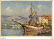 Haute Corse Bateau Tartane à CALVI N°2352 Voiliers Illustrateur Tony Cardella VOIR DOS édition Stehli Imprimée En Suisse - Calvi