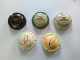 Lot De 5 Capsules Muselets Champagne Martel GH Différentes  ( Bazarcollect28 ) - Martel GH