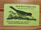 Prepaid Phonecard Netherlands, World X Change, Early Bird Calling Card, Exp: Feb. 2000. - [3] Tarjetas Móvil, Prepagadas Y Recargos