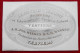 Carte Porcelaine Verviers Wiesen & Masset. Mécaniciens Et Fabricants De Cardes Et Rubans - Cartes Porcelaine