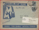 ITALIA - Storia Postale Repubblica - 1957 -  2x 5 Antica Moneta Siracusana - STAMPE - Frontespizio Danneggiato - Viaggia - 1946-60: Poststempel