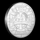 Pièce Médaille NEUVE Plaquée Argent - Les Templiers Chevaliers Knights Templar (Réf 6) - Sonstige & Ohne Zuordnung