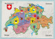 Switzerland Schweiz Suisse Svizzera - Carte Géographique - Cartes Géographiques