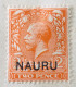 OCÉANIE - Nauru, 1916-1923, SC 1/2/4/6/7,  MLH, Très Bel Ensemble Avec Belles Dentelures - Nauru