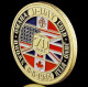 Delcampe - Pièce Médaille NEUVE Plaquée Or - WW2 Débarquement D-Day 6 Juin 1944 (Réf 3) - Autres & Non Classés