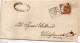 1894  LETTERA CON ANNULLO VICENZA X VILLAFRANCA PADOVANA - Storia Postale